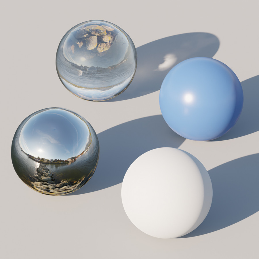 托菲诺海滩晴天户外高清晰度成像（HDRI