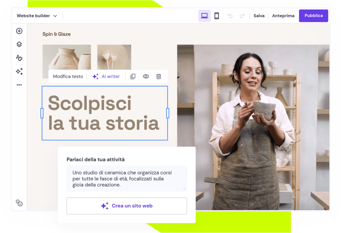 Creazione di siti web