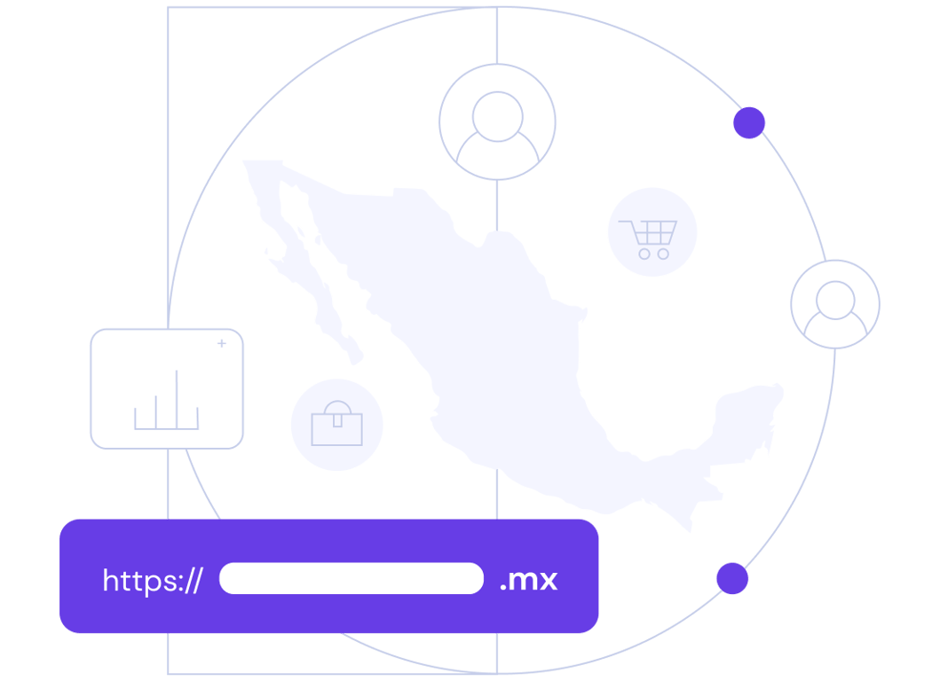 What are .mx domains used for?