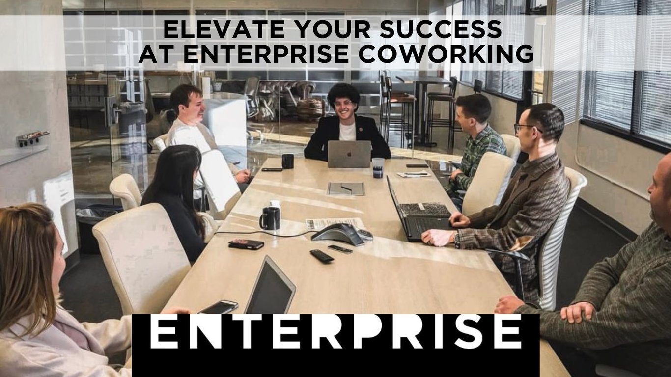An interior shot of Enterprise Coworking Greenwood Village