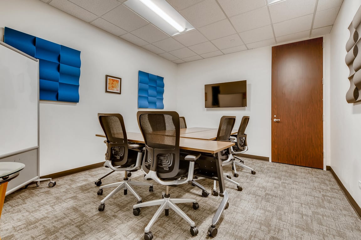 An interior shot of Conference Room 5