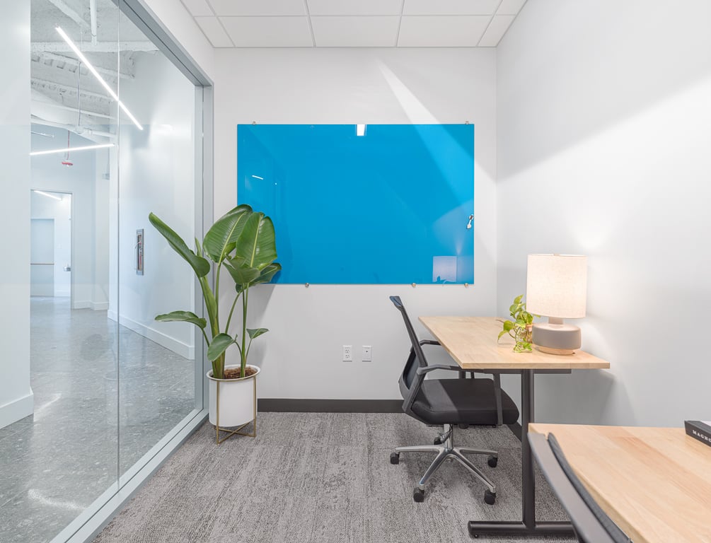 An interior shot of Private Day Office