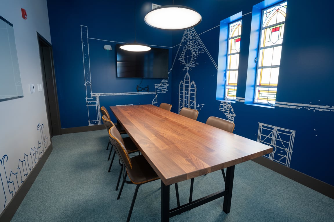 An interior shot of Blueprint Room