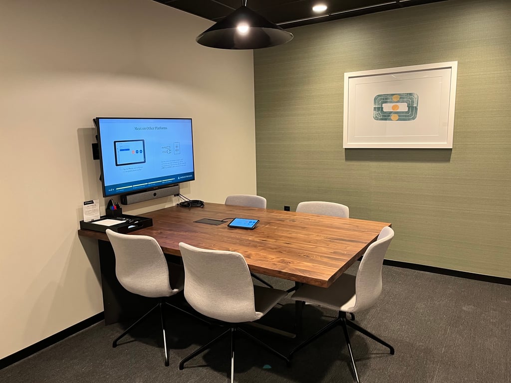 An interior shot of Conference B