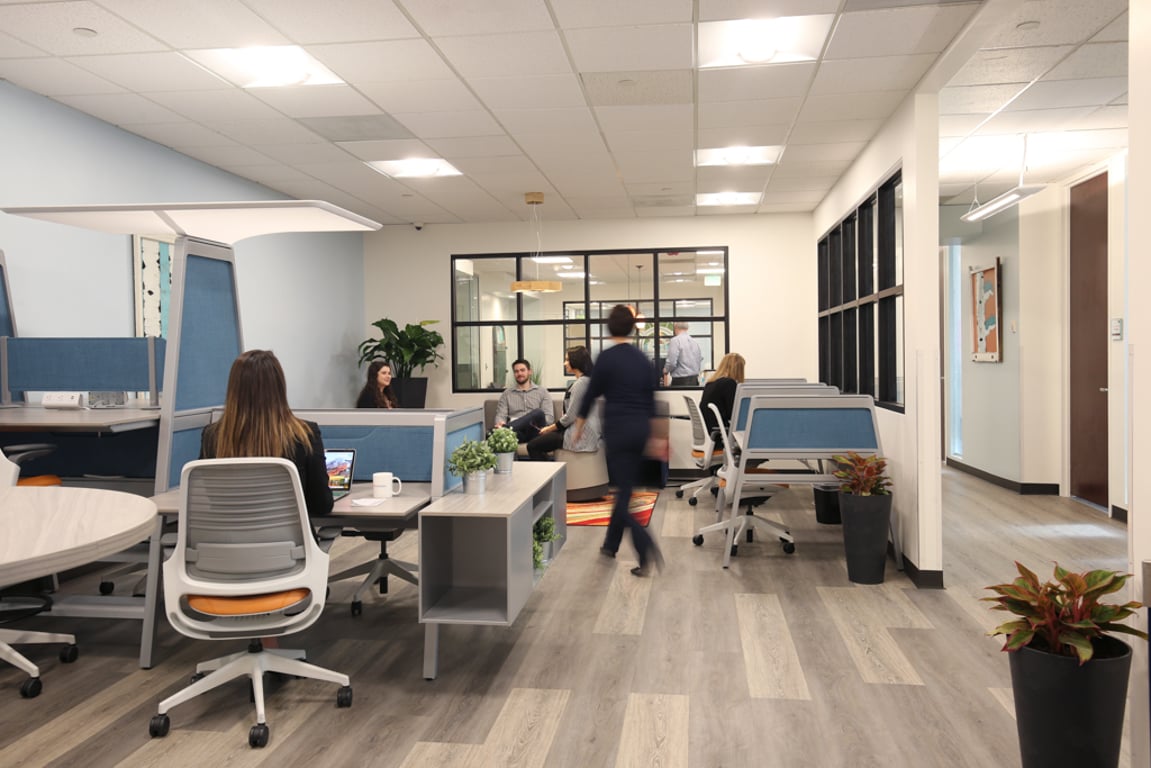 An interior shot of Office Evolution - Cherry Creek