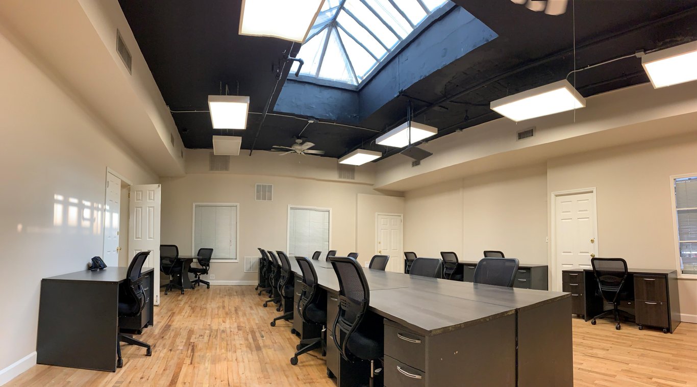 An interior shot of Coalition Space - Flatiron