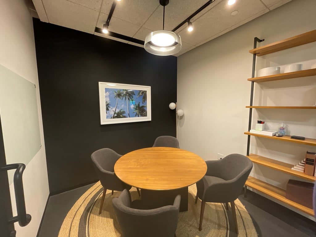 An interior shot of Conf Room M