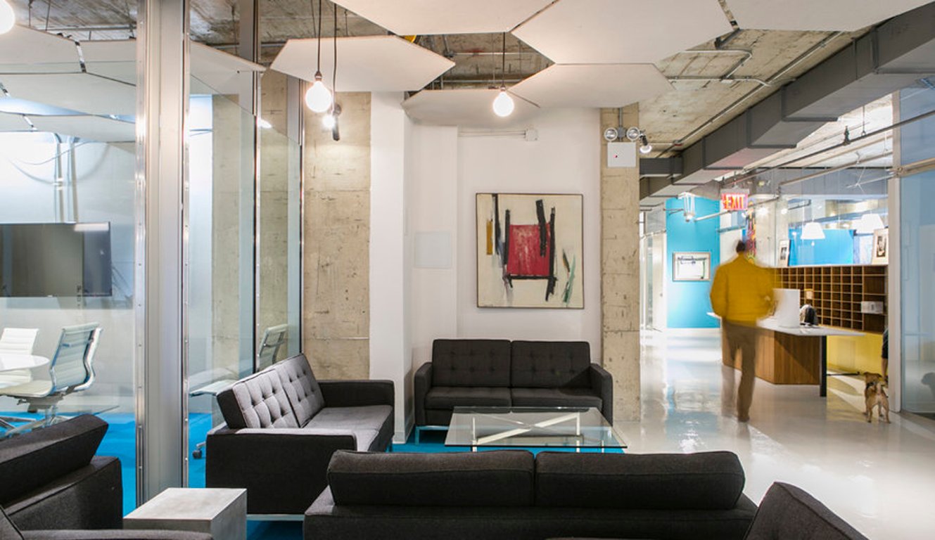An interior shot of The Yard - Lincoln Square