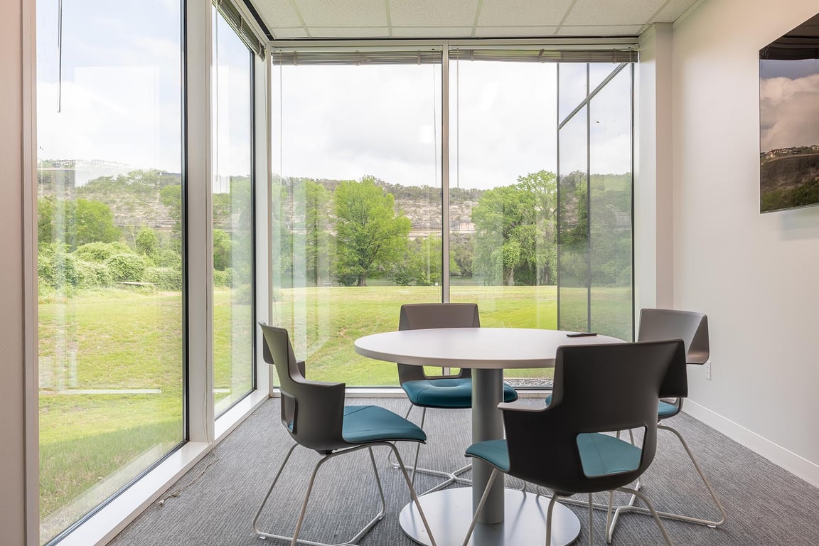 An interior shot of Huddle Room
