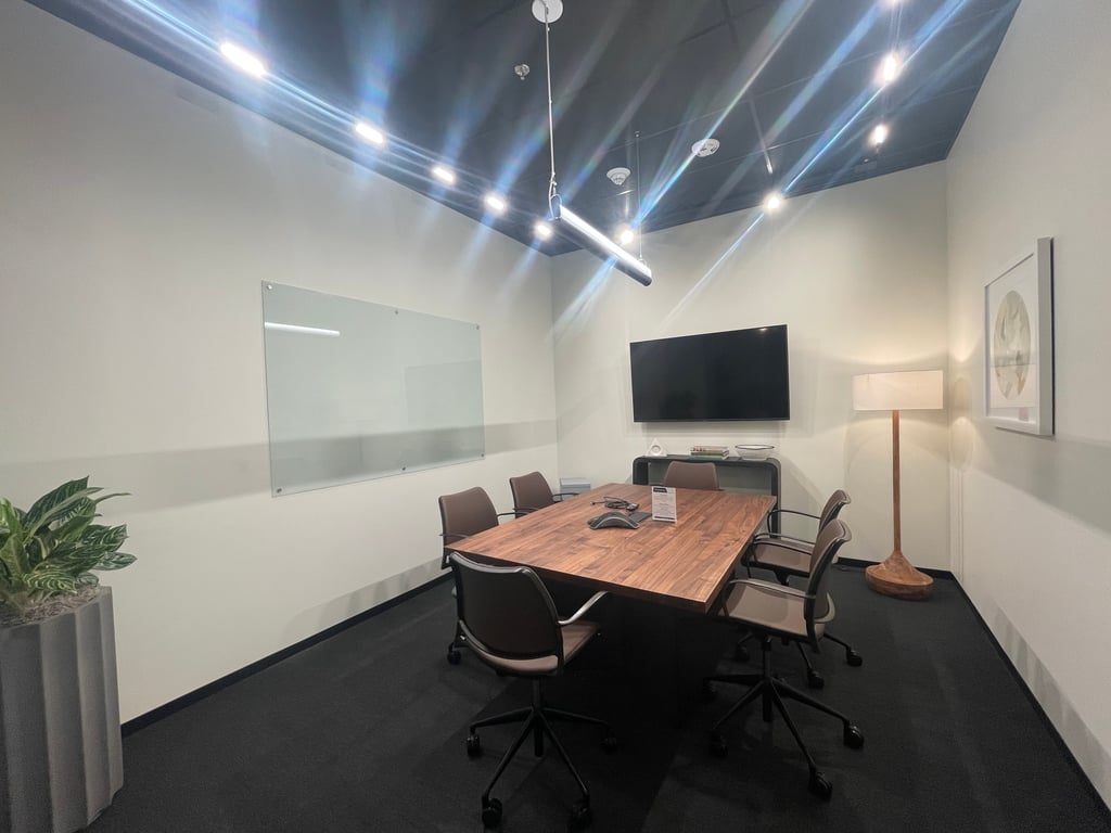 An interior shot of Conference D