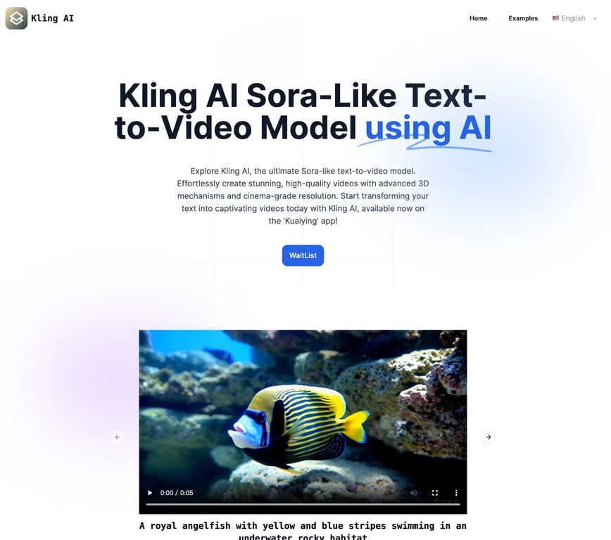 Kling AI | Sora-Like Video  Model