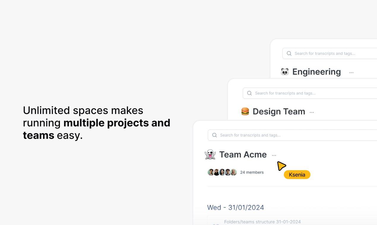 Tactiq Spaces