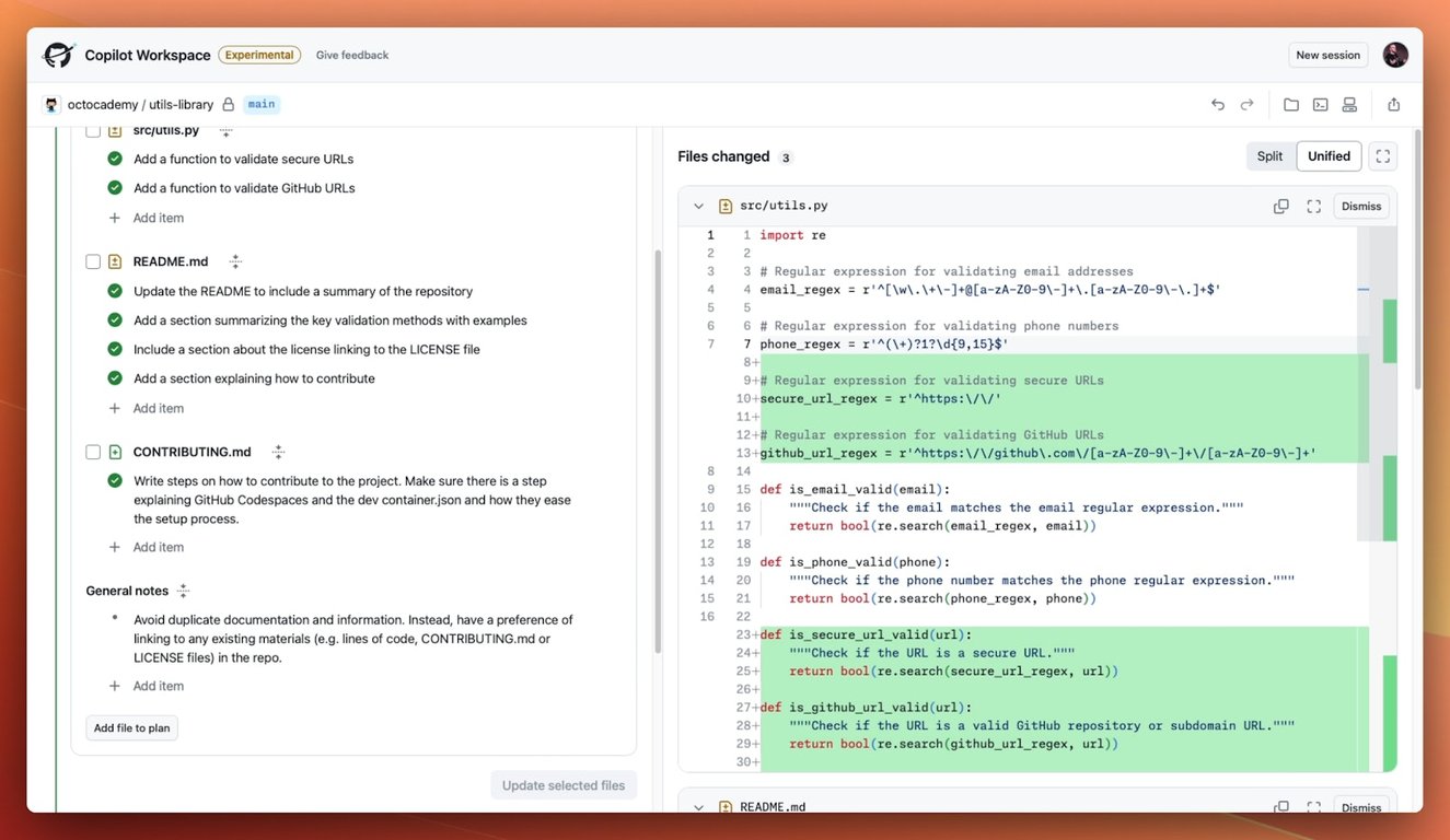 GitHub Copilot Workspace
