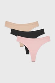 3 PACK tanga gaćica Flexi bez šavova
