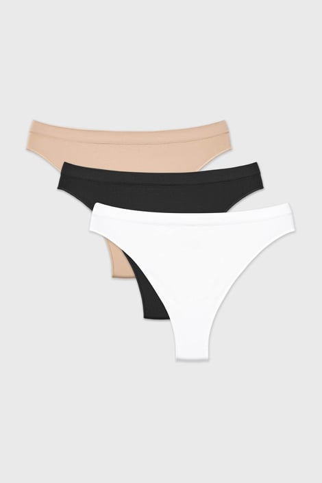 3PACK klassieke slips Flexi Bikini naadloos
