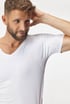 3PACK Maglietta intima invisibile sotto camicia MEN-A con inserti antisudore 3pATXmen_202_tri_07