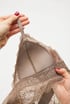 Modrček HUGO Triangle RL Lace Bralette 50535060_15