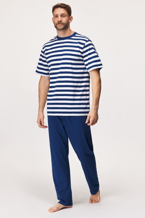 Katoenen pyjama Ocean lang