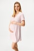 Schwangerschaftsnachthemd aus Baumwolle Brianna kurz ATXNight_mom_kos_01