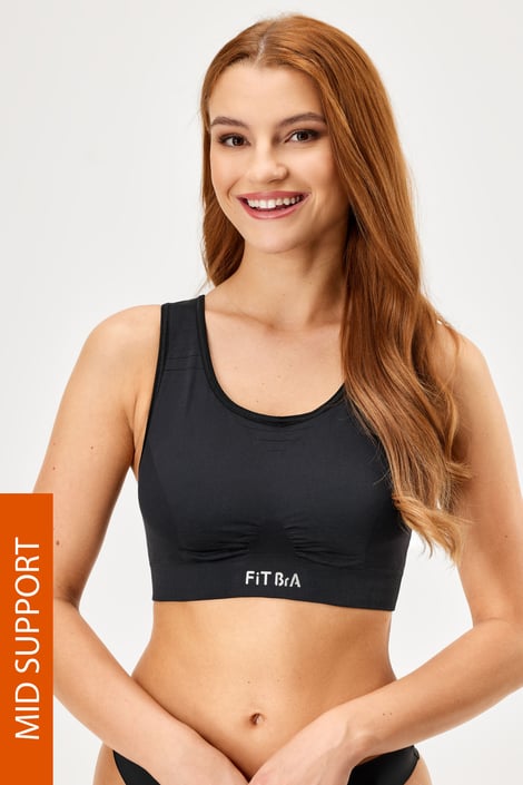 Dwuwarstwowy bezszwowy biustonosz sportowy Fit Bra 06-303