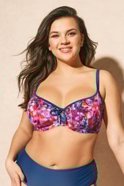 Sutien costum de baie  Magdalena Flower