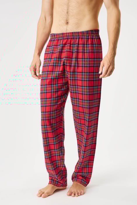 Flanell-Pyjamahose MEN-A Festive Red